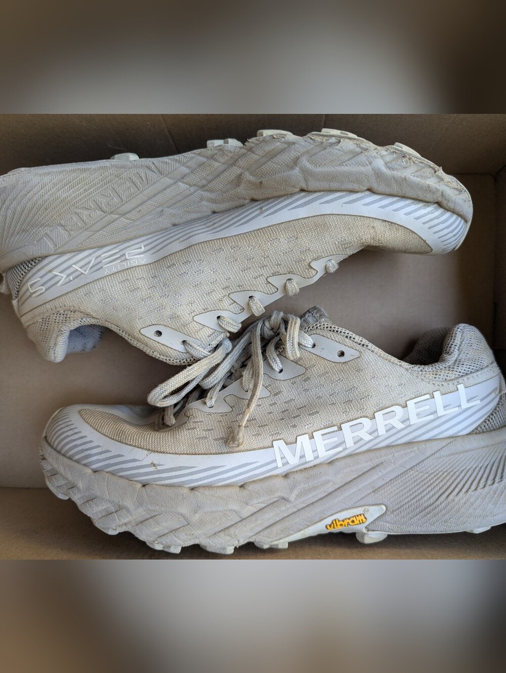 Women's Merrell Agility Peak 5 Trail Running Shoes Size US 6/EUR 36